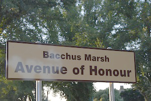 Avenue of Honour, Bacchus Marsh — historic elm-lined WWI memorial road